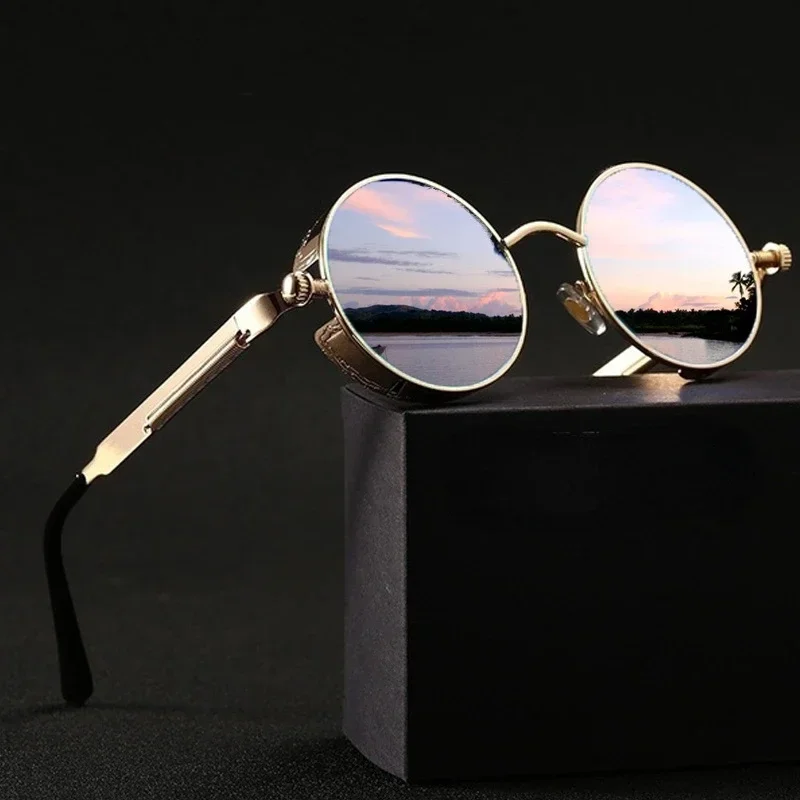 Kacamata Hitam Sporty Klasik G - Men'S Fashion Round Glasses ulasan dan harga
