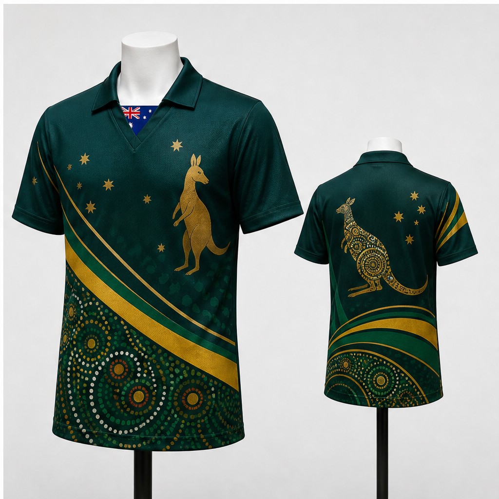 Kaos Pria Australia Kangaroo S - Mens Fashion Australia ulasan dan harga