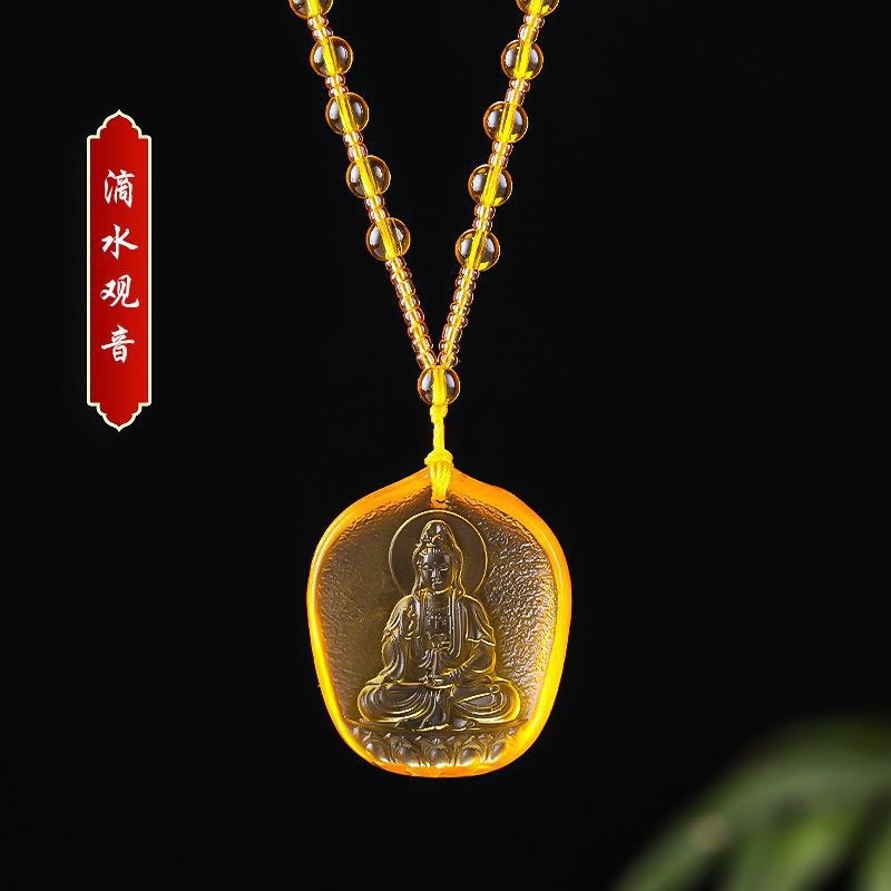 Cina Kuning Kristal Tetesan Ai - Men'S Fashion Accessories ulasan dan harga