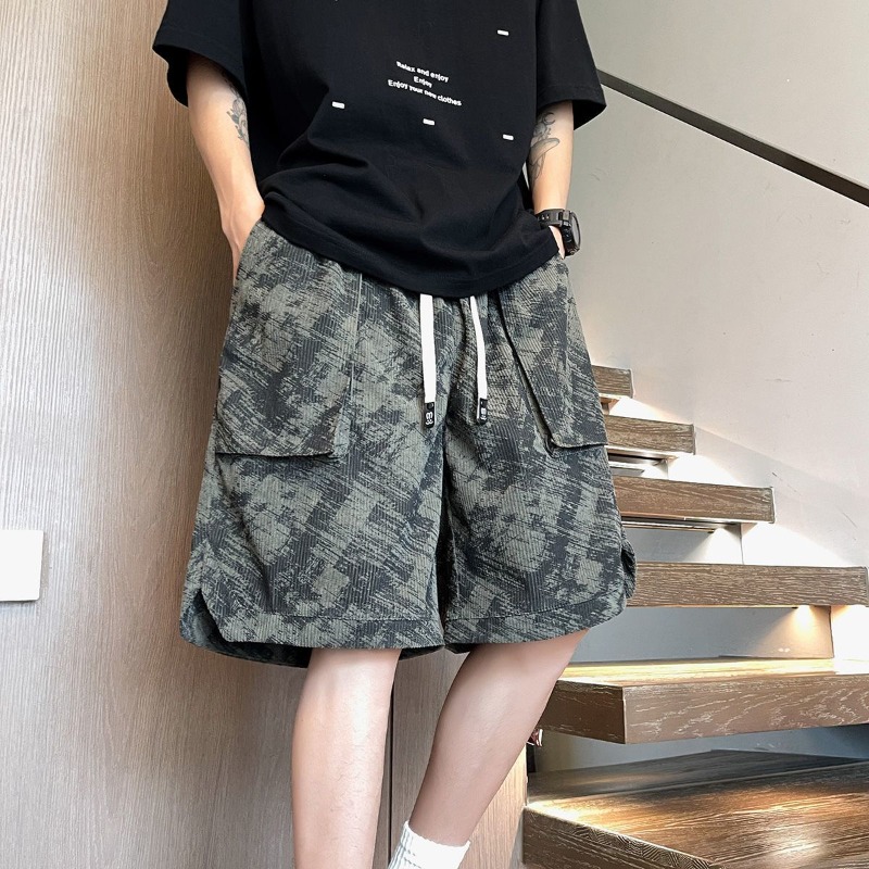 Celana Pendek Olahraga Tie-Dye - Men'S Fashion For Hot Weather ulasan dan harga