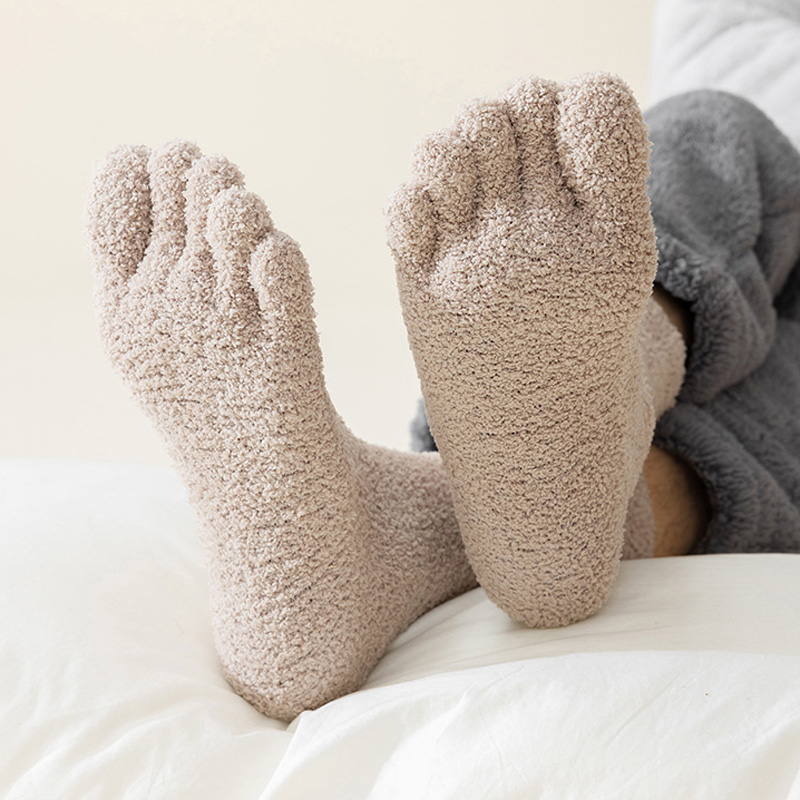1/5 Pasang Kaus Kaki Jari Kaki - Socks Ankle Men ulasan dan harga